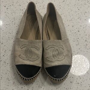 Chanel shoe espadrille size 36